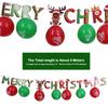 Three-dimensional Hollow Christmas Banner Paper Flowers Creative Design Christmas Decoration Ceiling Layout Honeycomb Paper