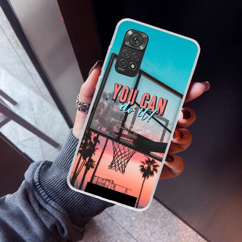 Basketball Basket Sports Phone Case For Xiaomi Redmi Note 15 14 14S 13 12S 12 Pro Plus 11S 11 10S 10 4G Cover 11E 11T 5G Print F