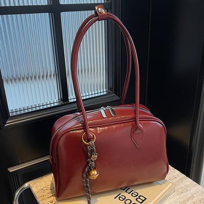Herbst neue Retro-Mode Pendler Achselhöhle Damen Tasche Temperament Persönlichkeit Große Kapazität Tragbare Tote Bag