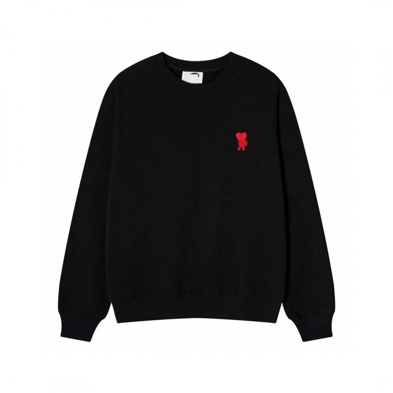 Cotton Couple Matching Set Oversized Hoodie With Heart Print Loose Fit Jogger Pants Men Women