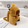 New Kawaii Plushie Doll Capybara Plush Backpack Handbag Children's Bag Toy Shoulder Bag Mini Knapsack Bags Gifts for Girlfriend