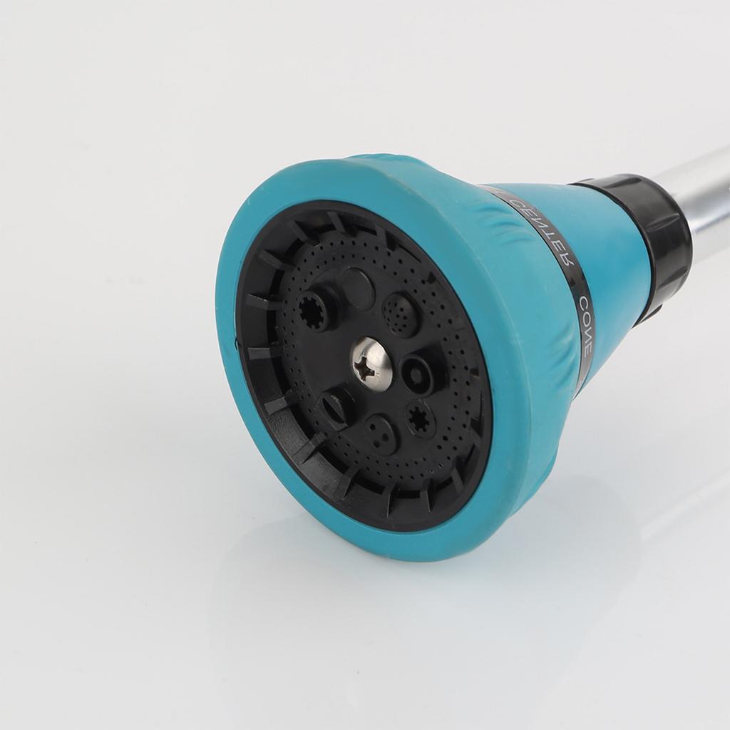 15 Zoll Wasser Sprühstab Schnellkupplung Gartenschlauch Düse Sprühstab 8 Wassermuster Ergonomischer Griff Einfache Ein&Aus Daumensteuerung für Garten Rasen Pla