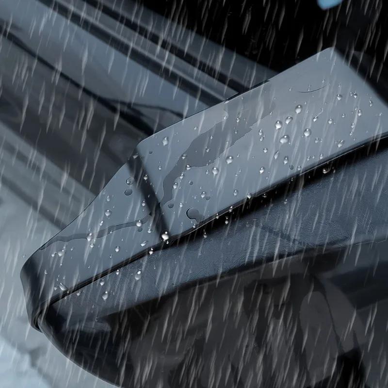 Sobrancelhas de Chuva para Espelho Retrovisor de Carro com Guia de Ar Universal Espelho Retrovisor Protetor à Prova de Chuva Caminhão Tipo Secagem ao Ar Sobrancelhas de Chuva