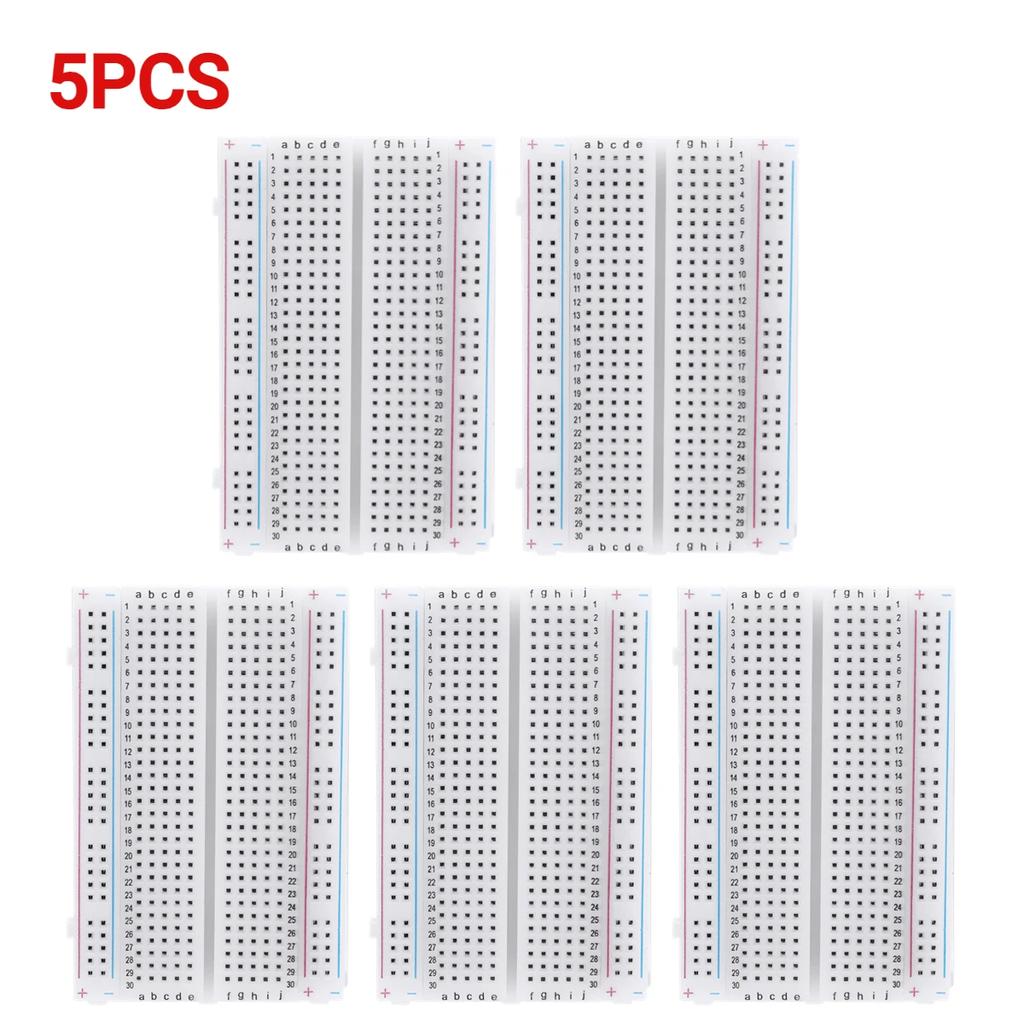 400 Lötpunkte Lötfreies PCB Breadboard Spleißbar Universelles Test-Protoboard DIY Mini Breadboard für Bus-Test Leiterplatte