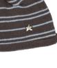 THE COLDEST MOMENT Tcm Stripe Bottle Beanie (Brown/Blue)