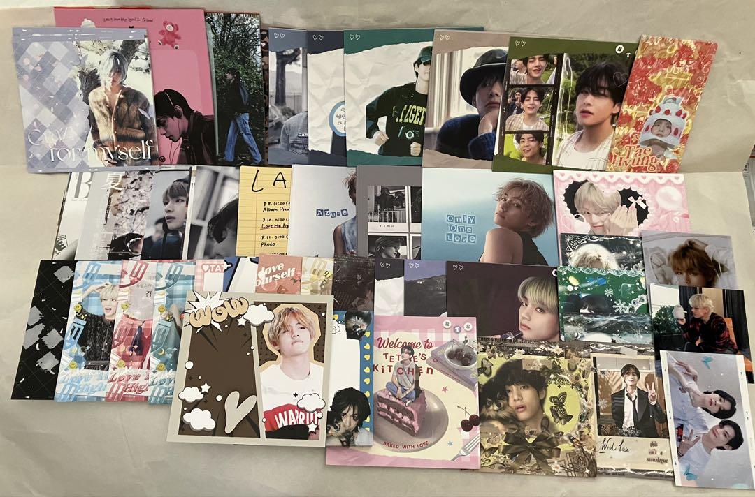 

[USED] BTS Memo Pad (Korean Producer) Tae V (Approx. 473 Sheets)