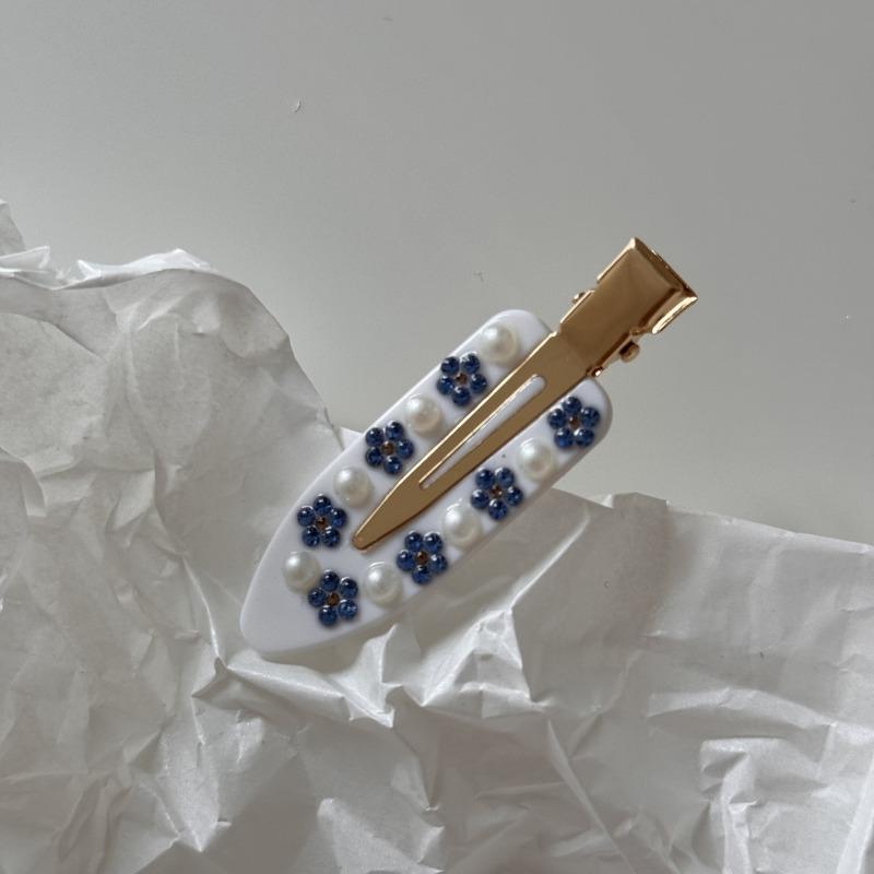 2/3/4/6 stücke Acetat Make-Up Haar Clips Koreanische Mode Gold Weiß Glitter Haar Pin Headwear Mädchen Frauen Haar Zubehör