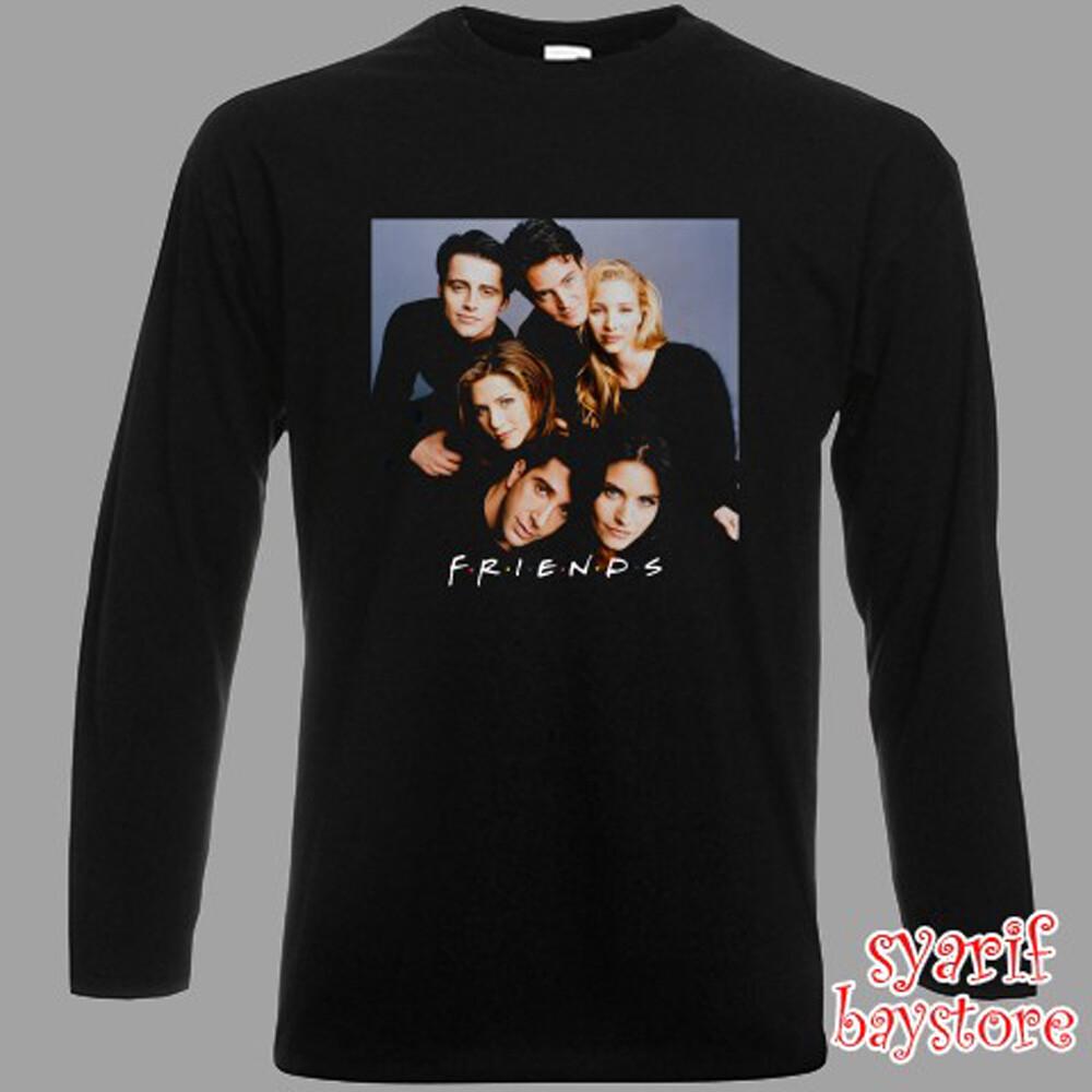 FRIENDS TV Show Men#039;s Black Size S to 3XL Unisex T-Shirt M