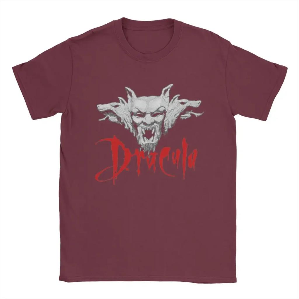 Dracula Bram Stoker T Shirts Cotton Clothing Vintage Short Sleeve Round Collar Tees Gift Idea T-Shirts