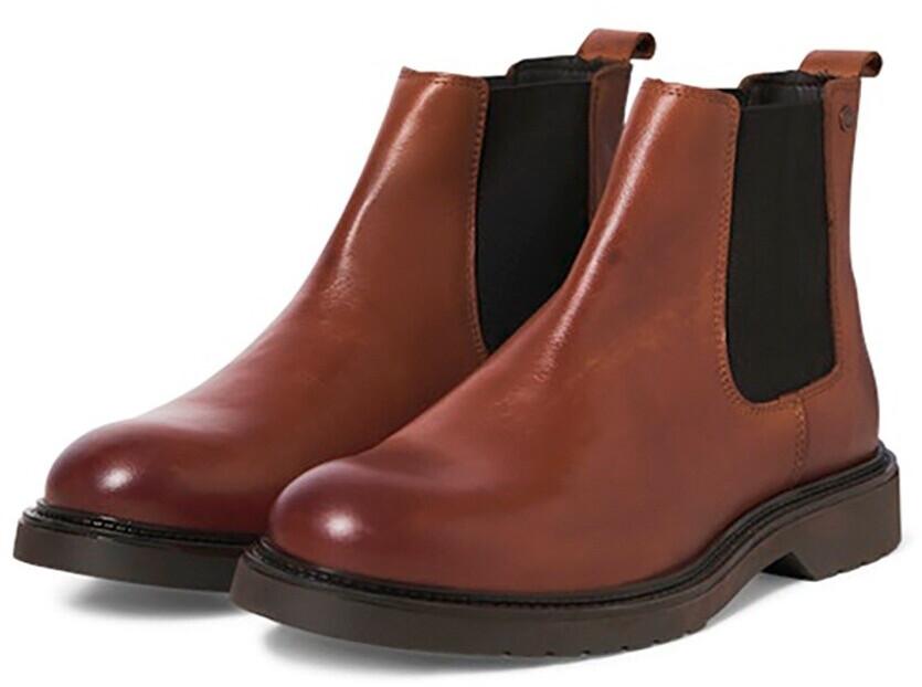Сапоги Jack & Jones Vauxhall Leather Chelsea Boots cognac 12262902
