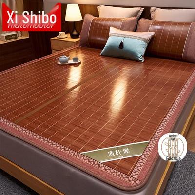 Xishifu Carbonized Double-Sided Bamboo Cooling Mat Set