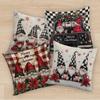 Cross-Border Christmas Pillowcase: Festive Sofa & Office Cushion Cover