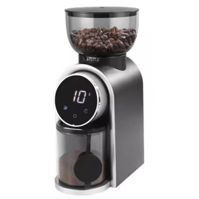 150W Household Automatic Burr Mill Coffee Bean Grinder Smart Grinding Control Electric Coffee Grinder