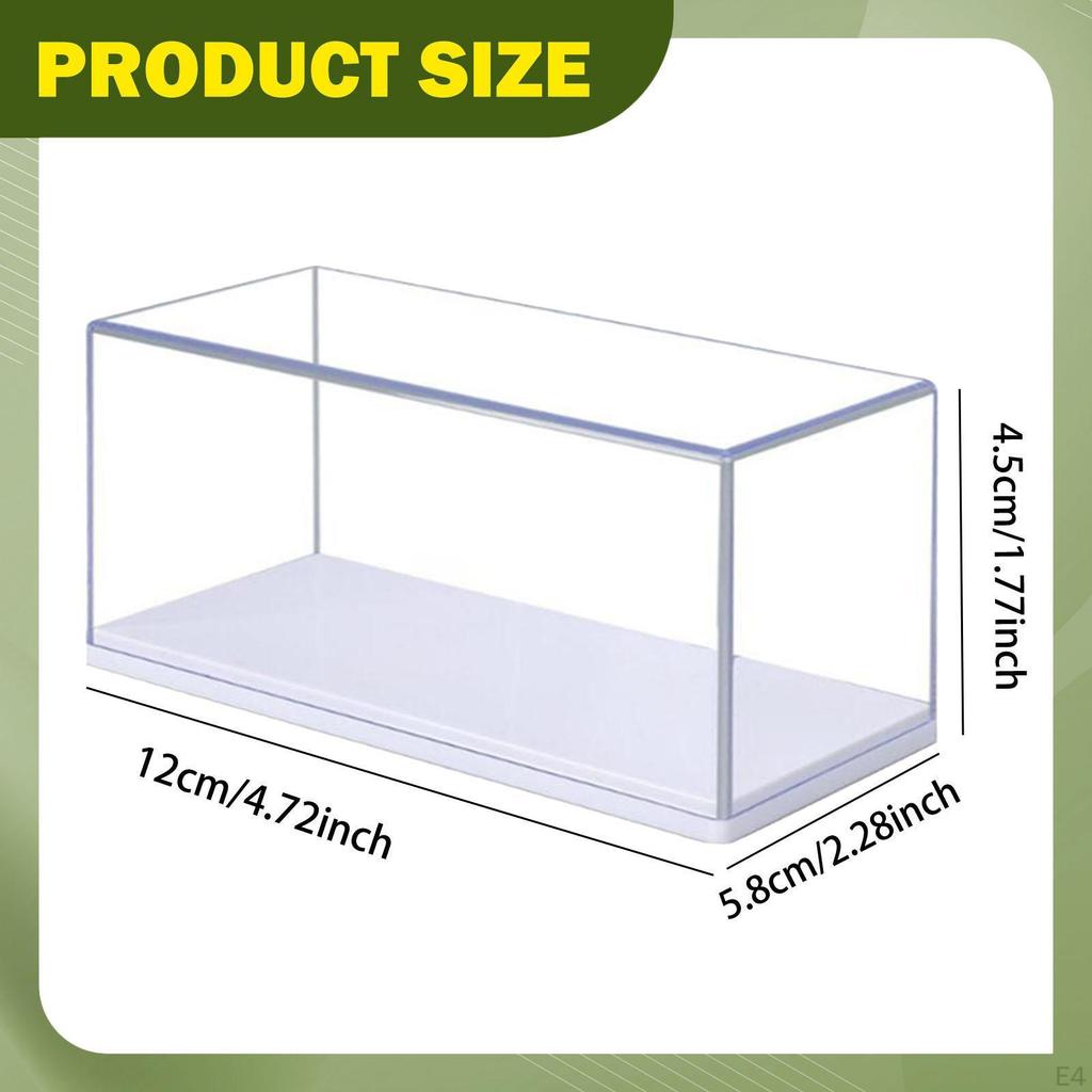 Acrylic Model Car Display Case Box Storage Showcase for Vehicles Figures