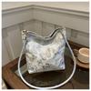 Ancient Style Bamboo Embroidery Bag Women's Silk Texture Shoulder Bag New Chinese Style Casual Cloth Bag