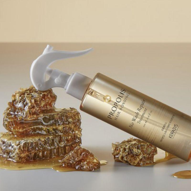 Kerasys Propolis Hair Bonding No-Wash Repair Treatment 200ml – Leave-In Nourishing Hair Treatment