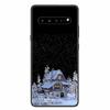 Christmas Phone Cases For Samsung Galaxy S10 /Galaxy S10e /Galaxy S10 Plus Case Black Silicone Soft Santa Claus TPU Bumper Funda