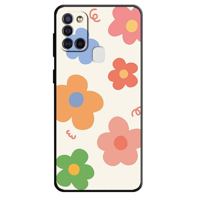 

Мягкий защитный чехол из ТПУ для Samsung Galaxy A02s A03s A04s A03 Core A04 A40 A10 A02 A01 A10s A70 A50 A20e, чехол с яркими цветами Samsung A40