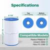 Spa-Filter für C-6430 Watkins 31489, Pleatco PWK30, Filbur FC-3915, P/ n0969601, Der Spa-Filter kann den ... ersetzen