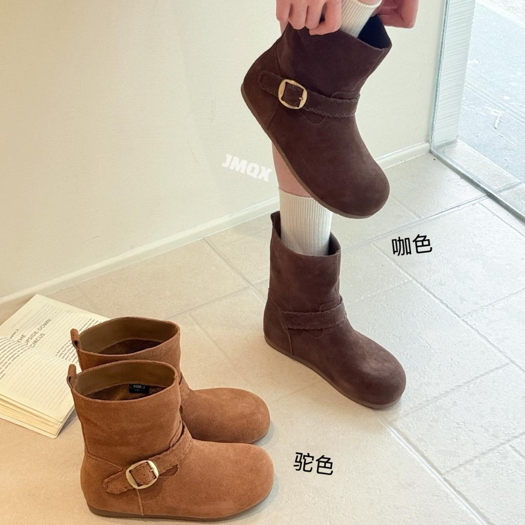 Korean version of fashion pendant shows legs, thin middle tube, flat bottom and versatile round head, comfortable and long-term wear without tiring fe