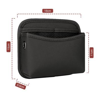 Universal Car Organizer Pocket Bag For Car Storage Box Collecting Bag Cards Phone Key Paste Box Self Adhesive Car Storage Pocket