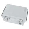 Outdoor Electrical Junction Box 125x175x90mm IP67 Water Proof Stainless Steel Hinge ABS Plastic
