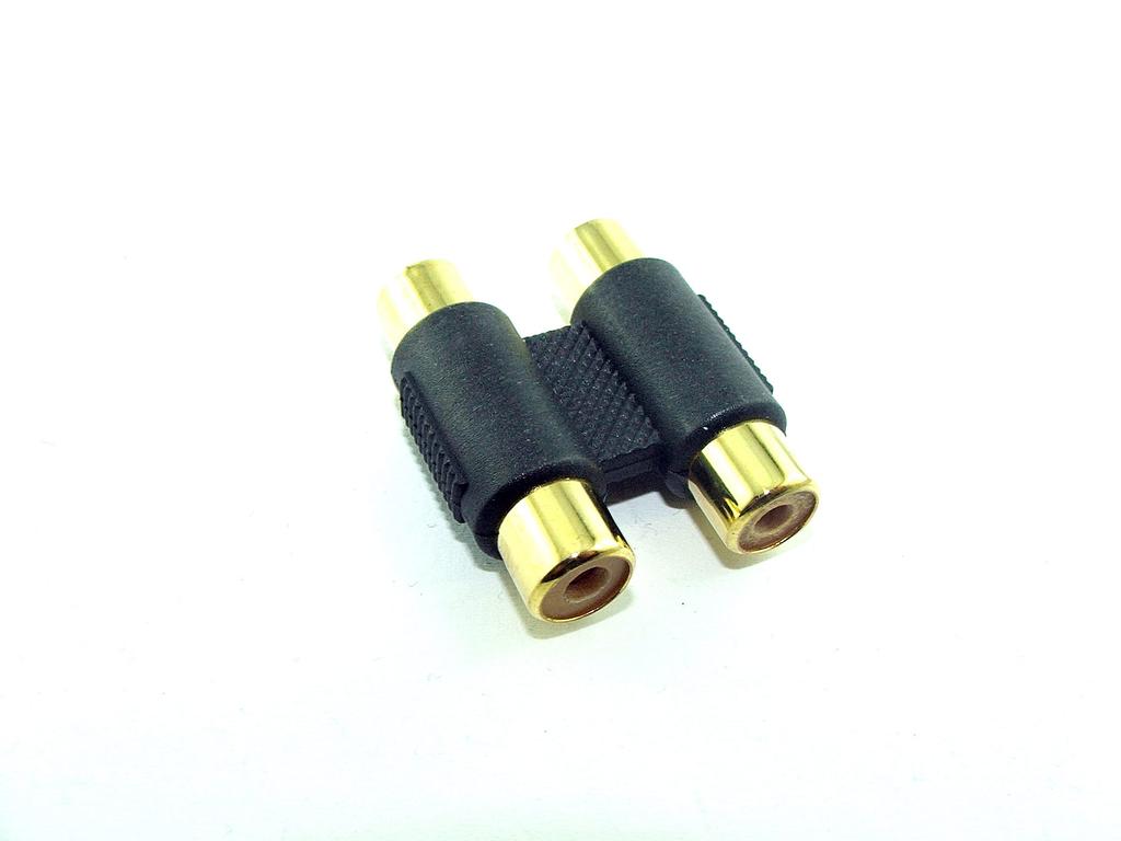 Rca Connector Extension 2X Rca Socket