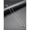 Style Necklace Men's Trendy Necklace Hemp Flowers Chain Women's Hip Hop Chain Thick Men All-Match Jewelry Clavicle Chain Light Luxury Minority