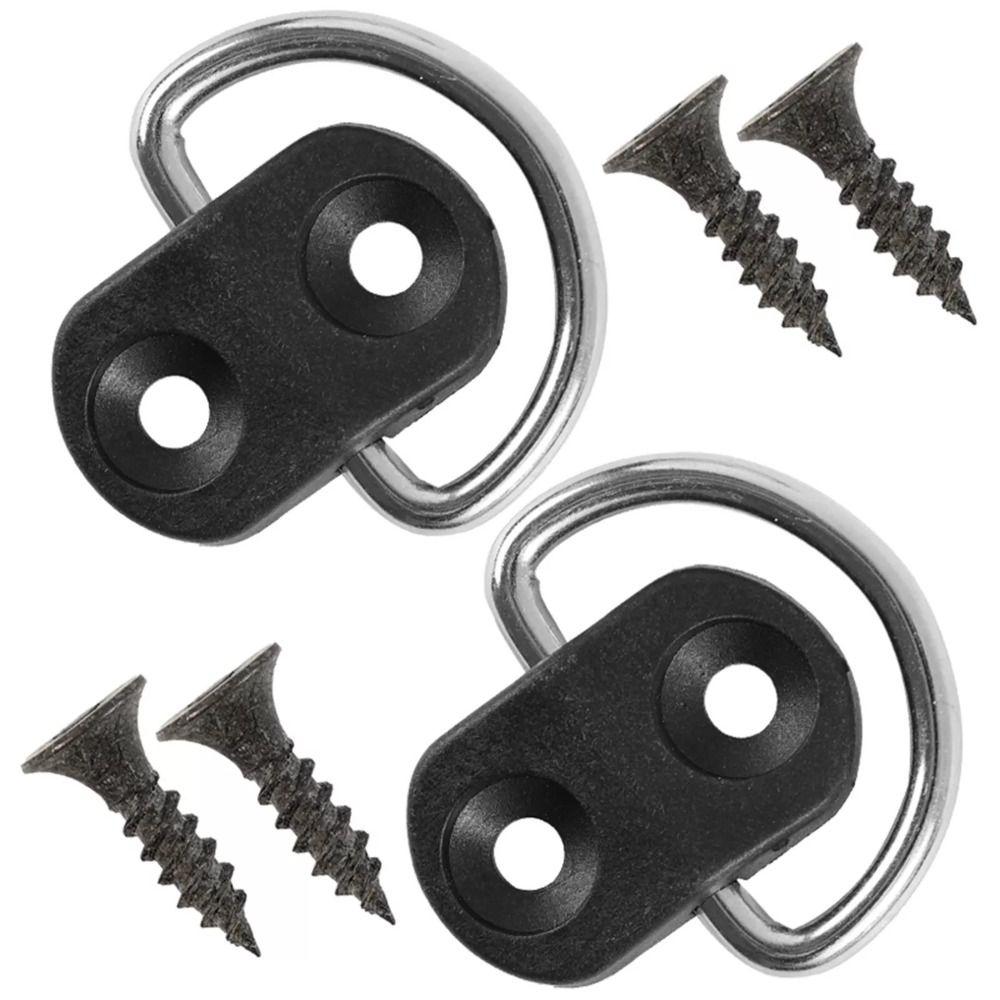Flat Screen Net Fixings Clips Ring Loop Tie Down Hook Part Fixings D-type Pull Ring  SUV Pickup