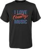 I LOVE Country Music T-shirt