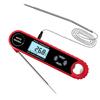 2024 Dual Probe Folding Digital Kitchen Thermometer - Auto-Rotating BBQ & Food Thermometer