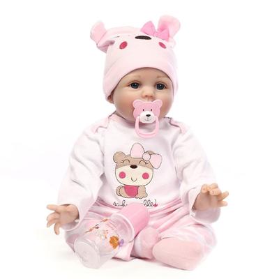 40cm Bebe Realista Reborn Doll Lifelike Girl Reborn Babies Silicone Dolls Toys for Children Xmas Gift Bonecas for Kids