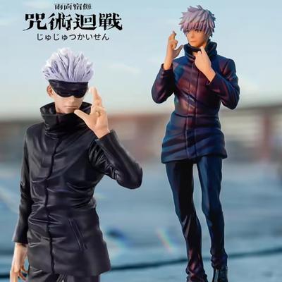 Großhandel mit Box 21cm Anime Jujutsu Kaisen Satoru Gojo Figur Modell Spielzeug Geschenk Sammlung Itadori Yuji PVC Actionfigur