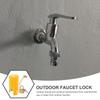 Heavy Duty Water Spigot Cover Theft Protection Faucet Lock Faucet Protective Cover  Garden