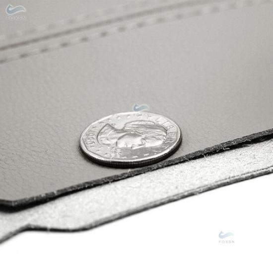 For Hyundai Genesis 09-13 2014 Center Console Armrest Micro GRAY Leather Cover