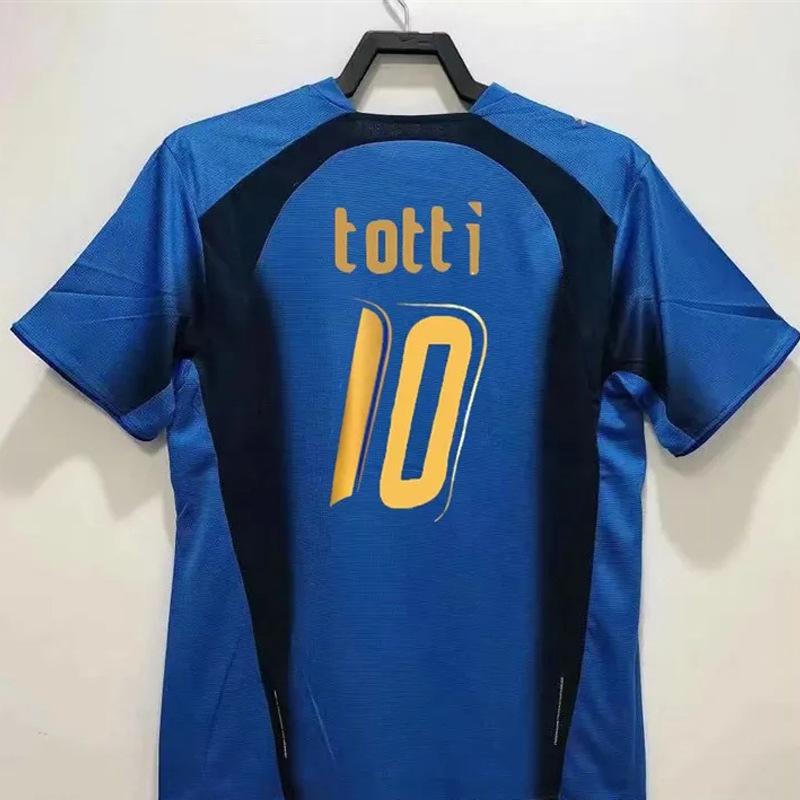 1994 Italian Retro Jersey 2006 Classic Replica No. 10 Baggio Maldini Football Jersey