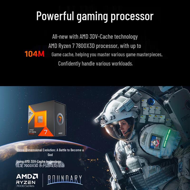 AMD Ryzen 7 7800X3D Gaming Processor