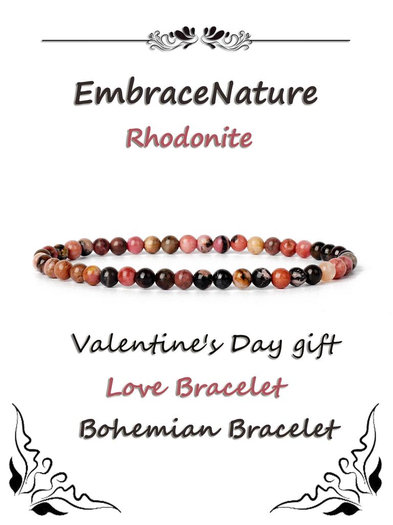 4mm Egg Jasper, Sodalite, Moss Agate Healing Bead Bracelet – Vitality, Calm, Mysticism & Growth | Natural Crystal Energy Jewelry