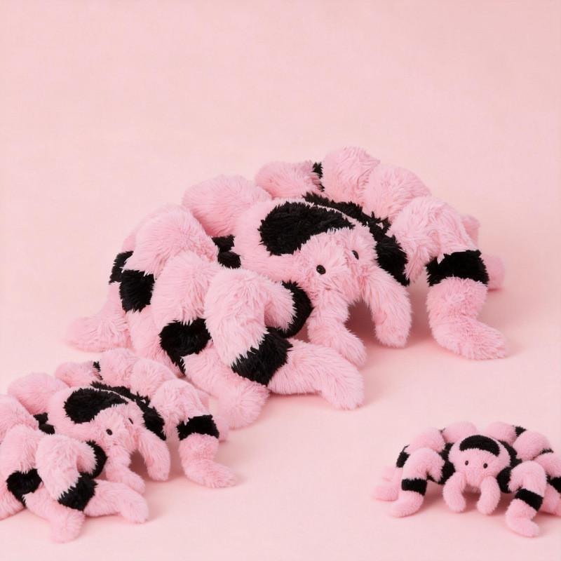 Plush Tarantula Spider Toy With Pp Cotton Filling For Kids And Adults