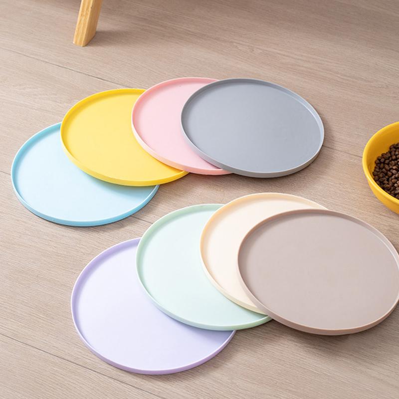 Tappetino per Cibo per Animali in Silicone Antiscivolo Impermeabile Tappetino Alimentazione Facile da Pulire A Prova di Perdite Tappetino da Pranzo Stoviglie per Animali
