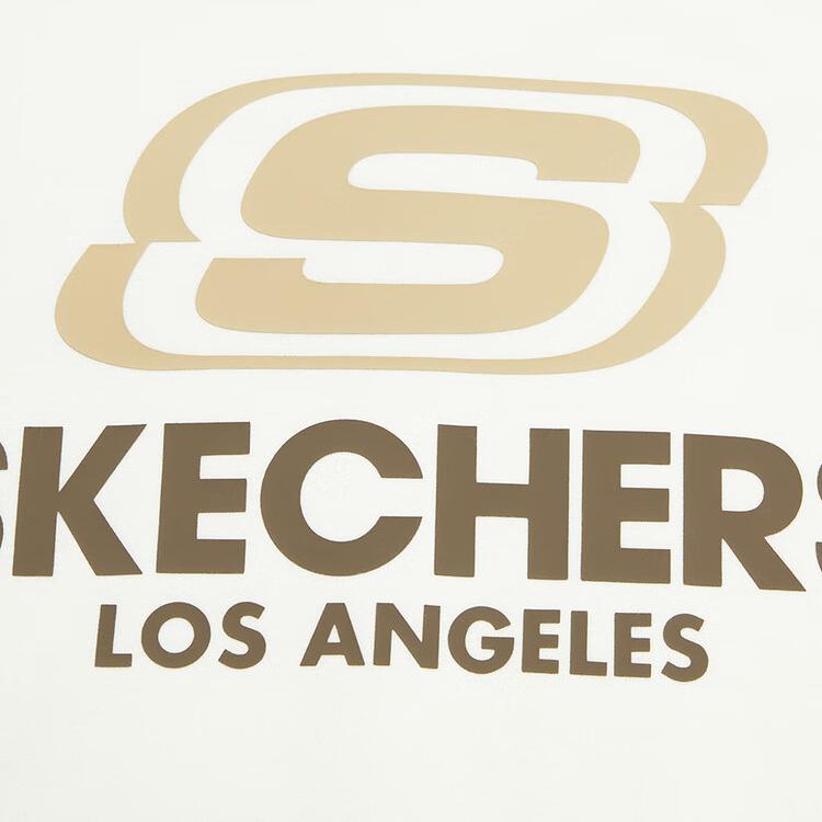 Skechers Colorful Casual Series Fleece Lined Knitted Hoodie Unisex Hoodies Cotton-Candy-White L423U160-0074