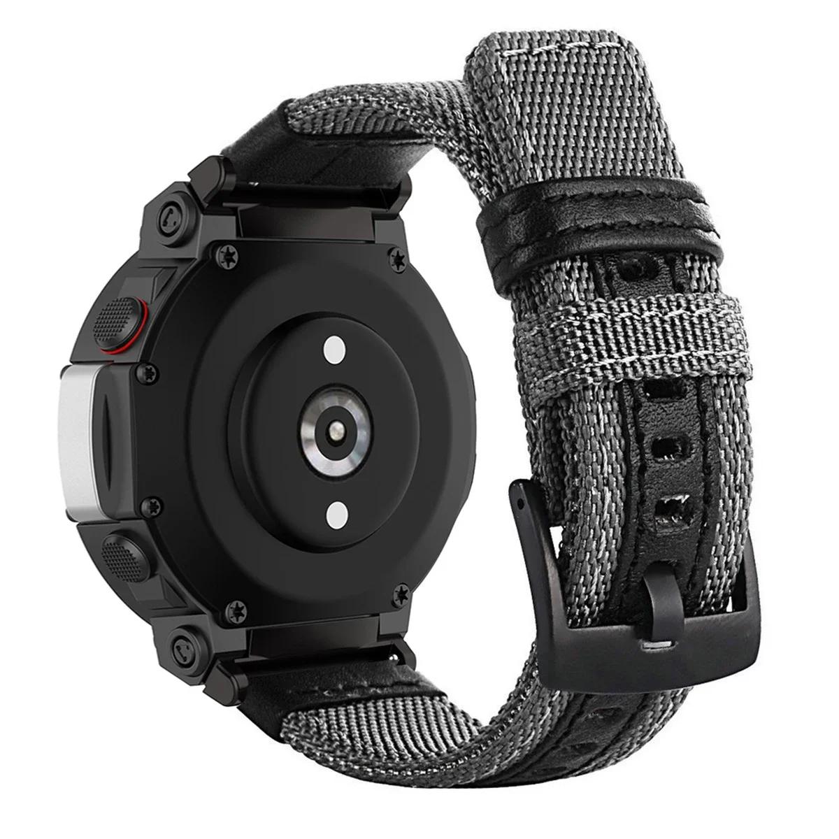 

Новий нейлоновий ремінець для Amazfit T-rex 3 2 Ultra Ремінець для годинника Спортивний браслет для Amazfit Trex Pro T Rex Tyrannosaurus Ремінець для смарт-годинника T-Rex or T-Rex Pro сірий