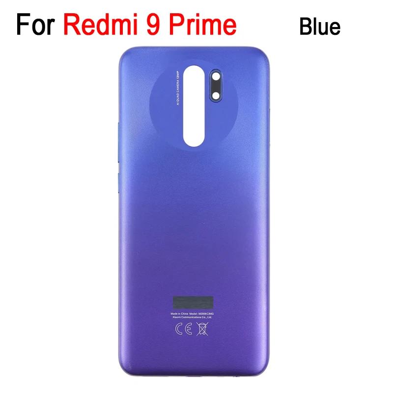 Parts OEM Plastic Battery Back Cover For Xiaomi Redmi 9 / Redmi 9 Prime Phone Rear Cover Repair Replacement Part
