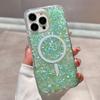 For iPhone 14 Pro Max Case Compatible with MagSafe Epoxy PC+TPU Shockproof Phone Cover