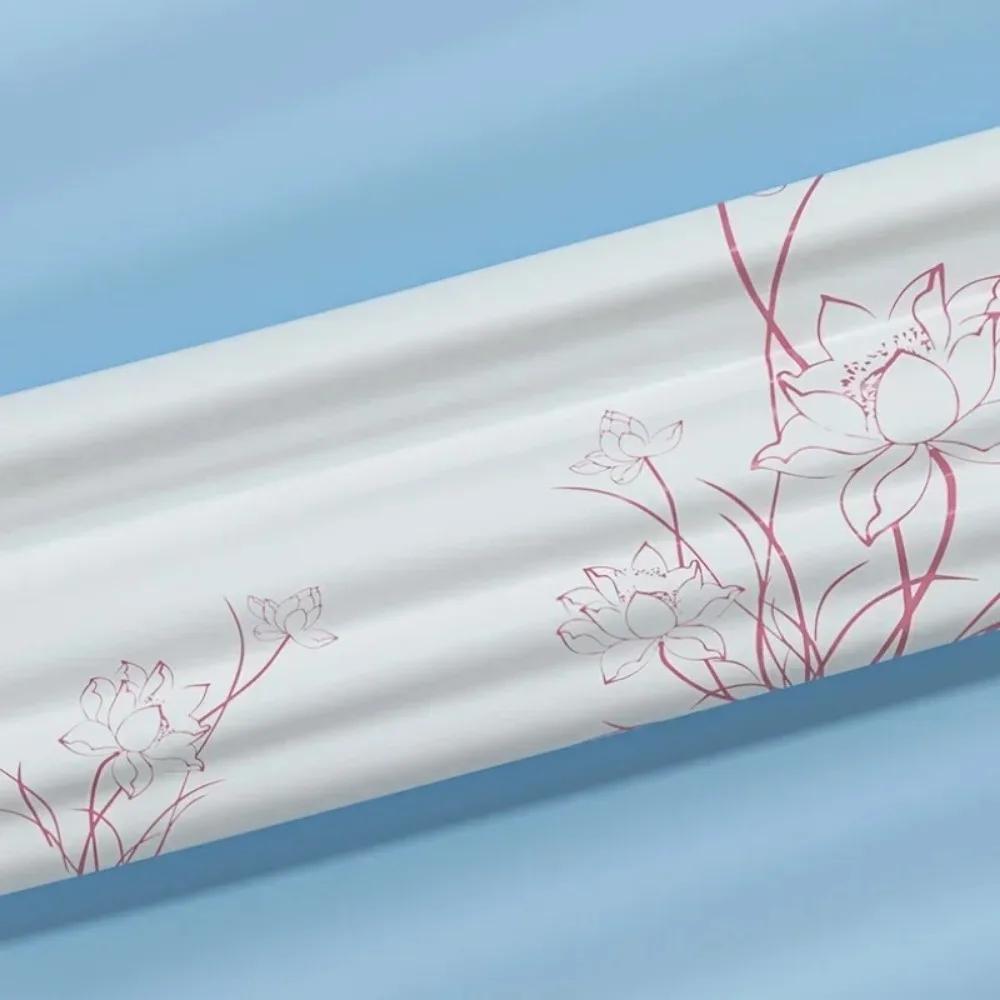 Womens Lotus Pattern Silicone Swim Cap Waterproof Unbreakable Design Long Hair Friendly With Ear Protection Soft Material