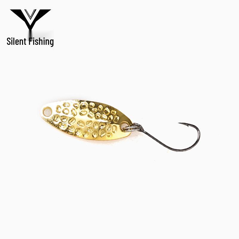 

Tungsten Steel Glitter Spoon-Shaped Long-Casting Micro Lure for Fishing Compact/Good Casting【1.5g】