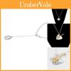 Modieuze geometrische ketting van legering voor dames uit 2021 met een trendy en elegant ontwerp.