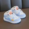 Children's sports shoes, casual sneakers, high-top basketball shoes, soft-soled baby shoes