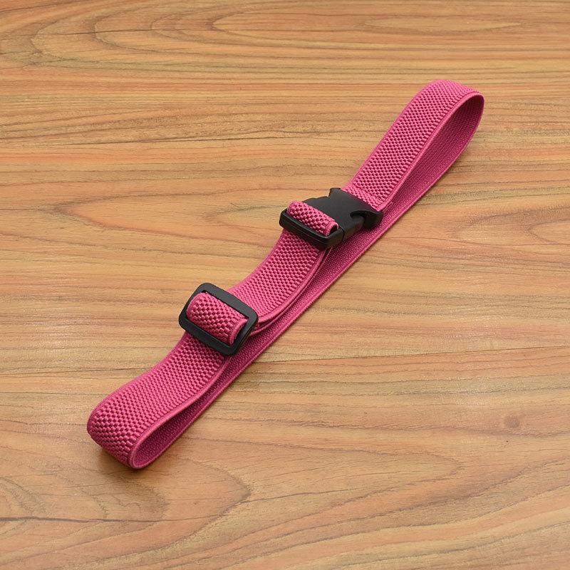 Cinturón de Entrenamiento Hebilla de Inserción de Verano Cinturón de Pantalones Cintura Tejida Multicolores Cinturón Infantil Niños Niñas Escuela Primaria