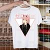ZERO TWO Men's T-shirts Funny Hip Hop Summer Women Men Darling In The Franxx Anime Tshirts Streetwear Ulzzang Harajuku T-Shirt